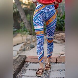 NWT Free people lose control printed 7/8 crop leggings size small